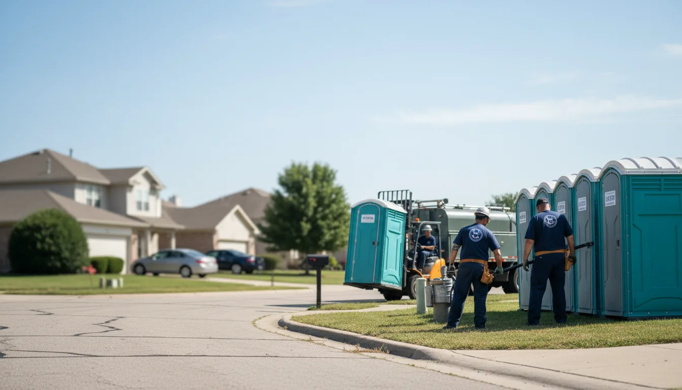 Porta Potty Rental in Danforth, IL near me